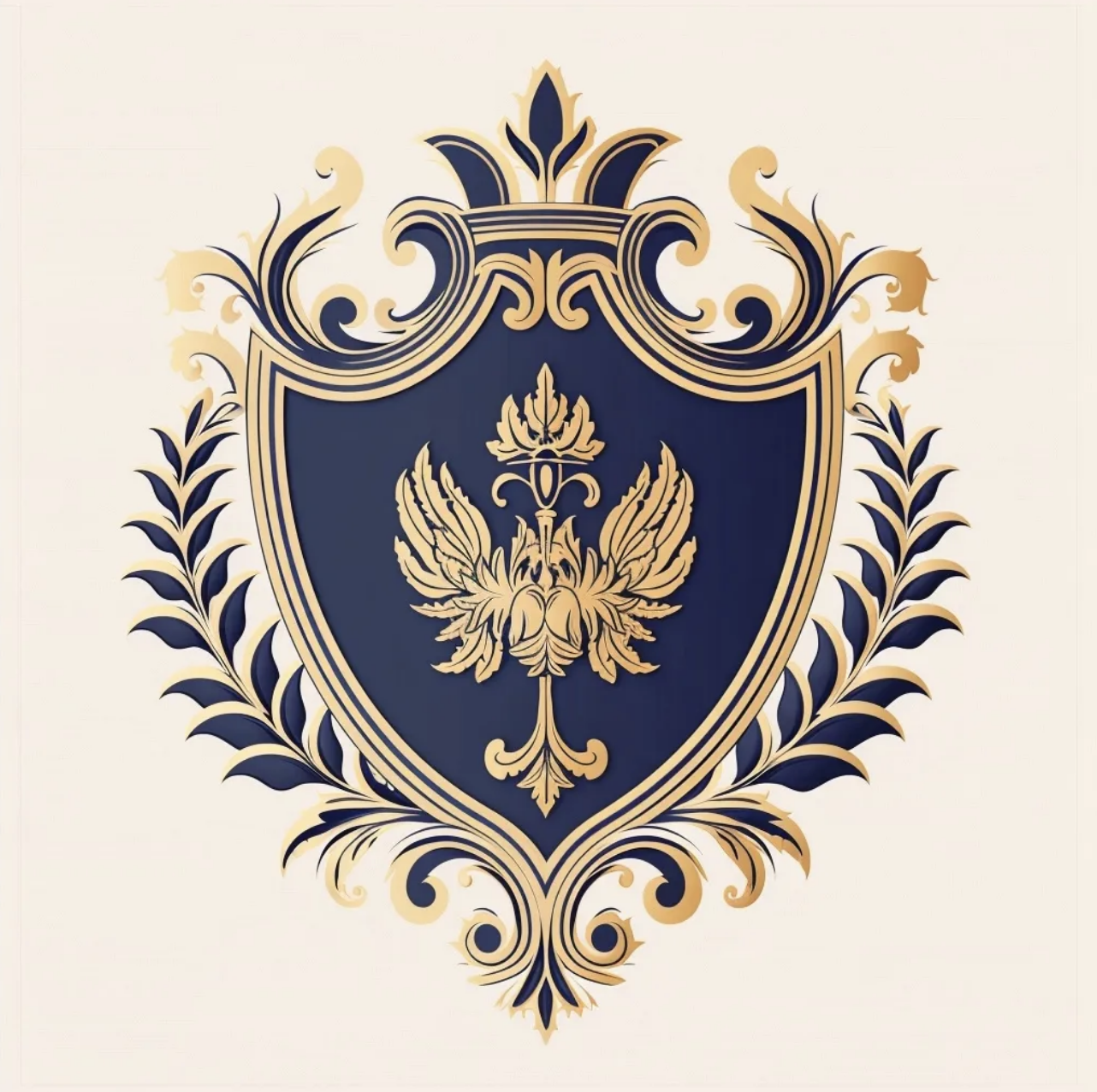 Heraldic Shield Emblem